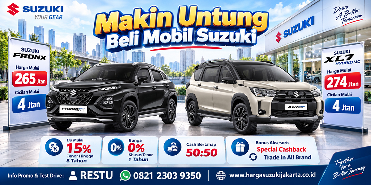 Promo suzuki Bulan ini